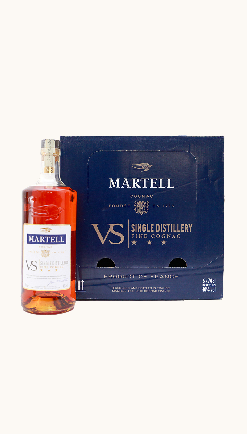Martell VSx6 Bottles