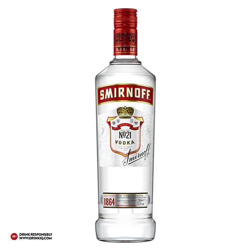 Smirnoff No.21 Vodka is available at barrels.ng in Lagos Nigeria