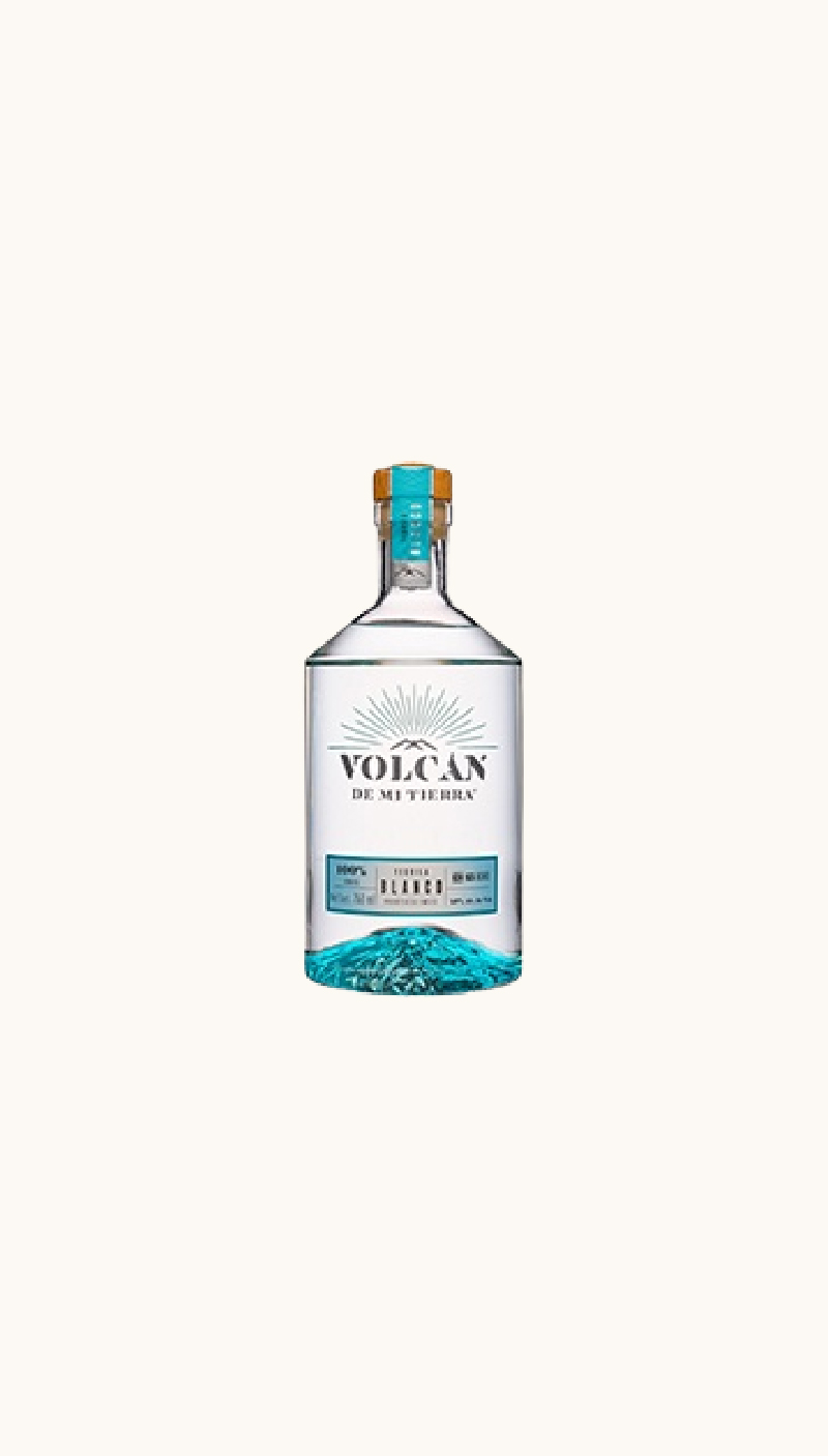 Buy The Best Volcan Blanco De Mi Tierra Tequila 75cl