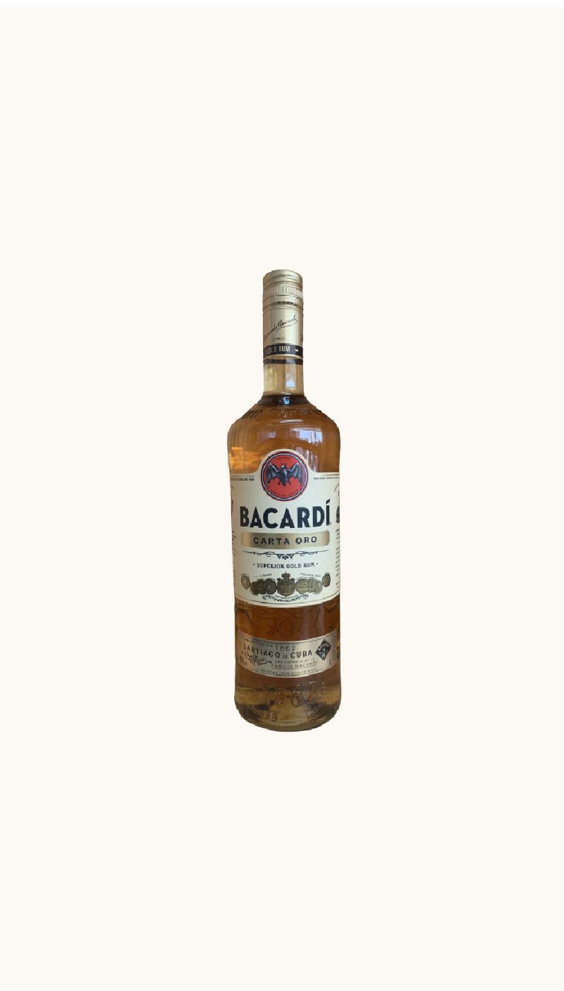 Bacardi Gold Rum 1 Litre
