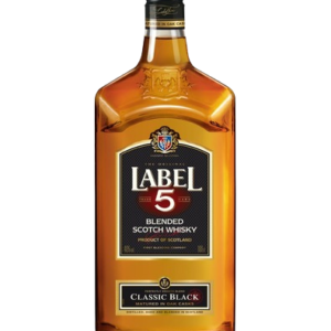 Label 5 blended scotch whisky