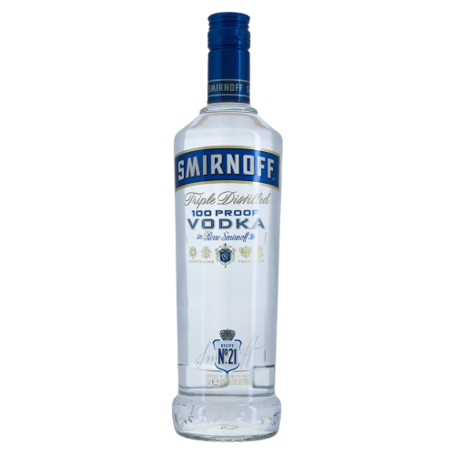 Smirnoff Vodka blue