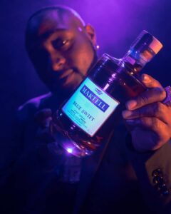 Martell Blue Swift Cognac with Davido