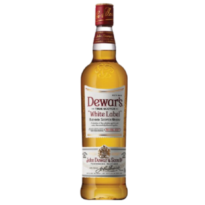 Dewars white label blended scotch whisky