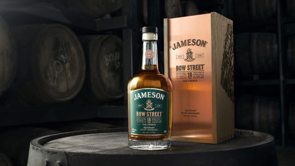 One of Jameson Whiskey Collection. Jameson 18 years old available on barrels.ng