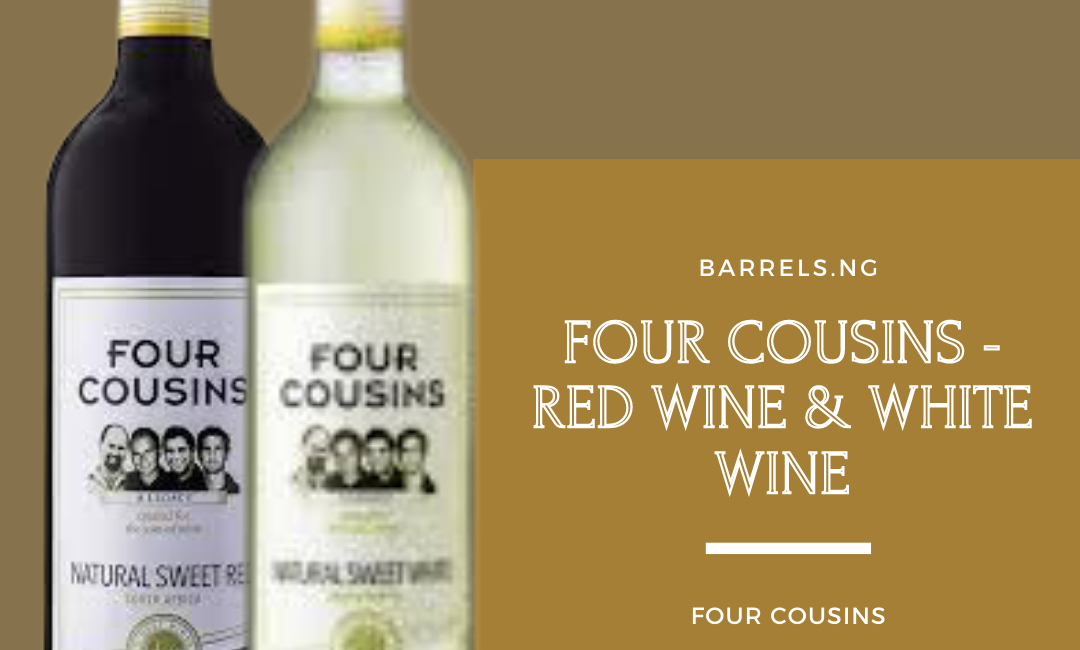 Four cousins - Red wine and white wine