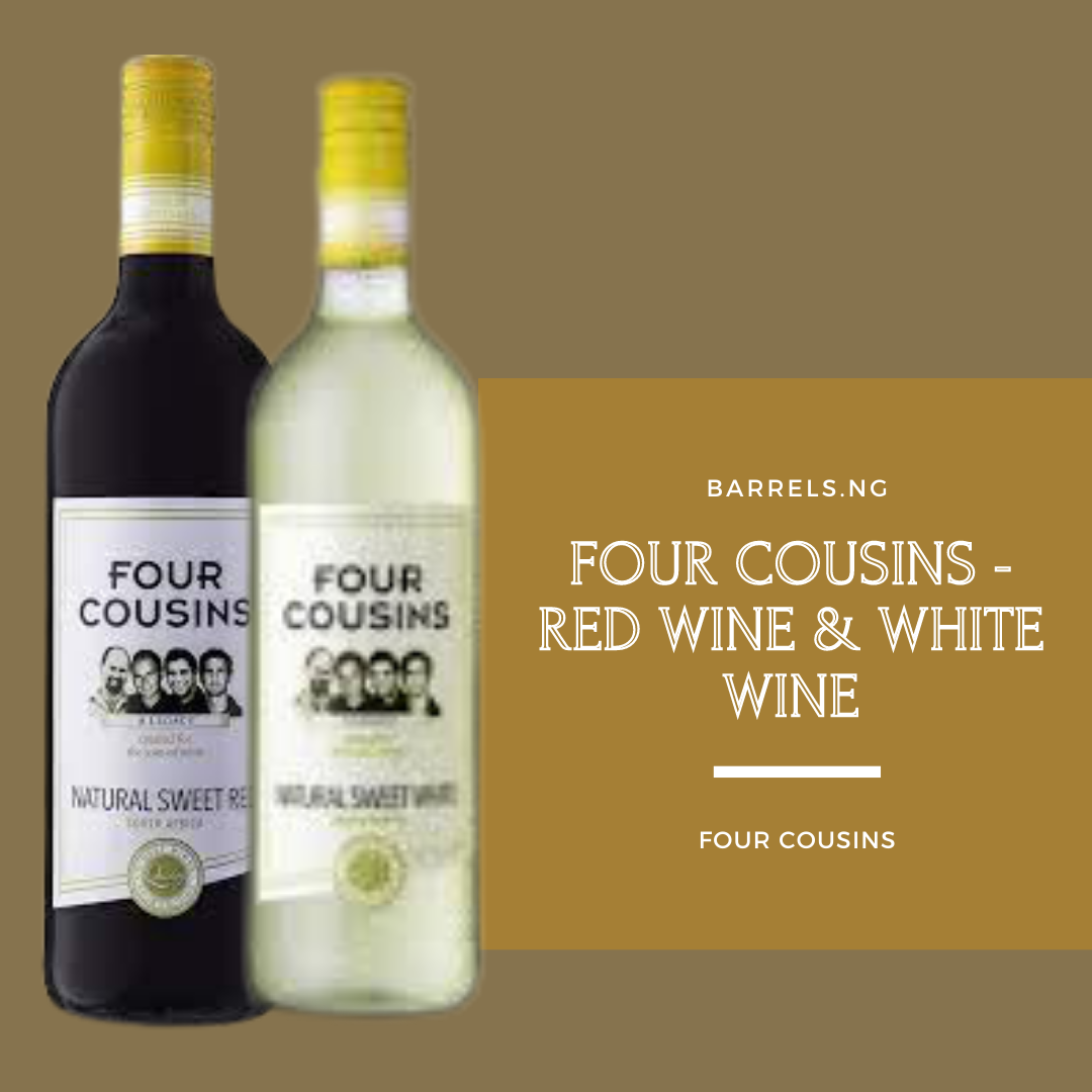 Four cousins - Red wine and white wine