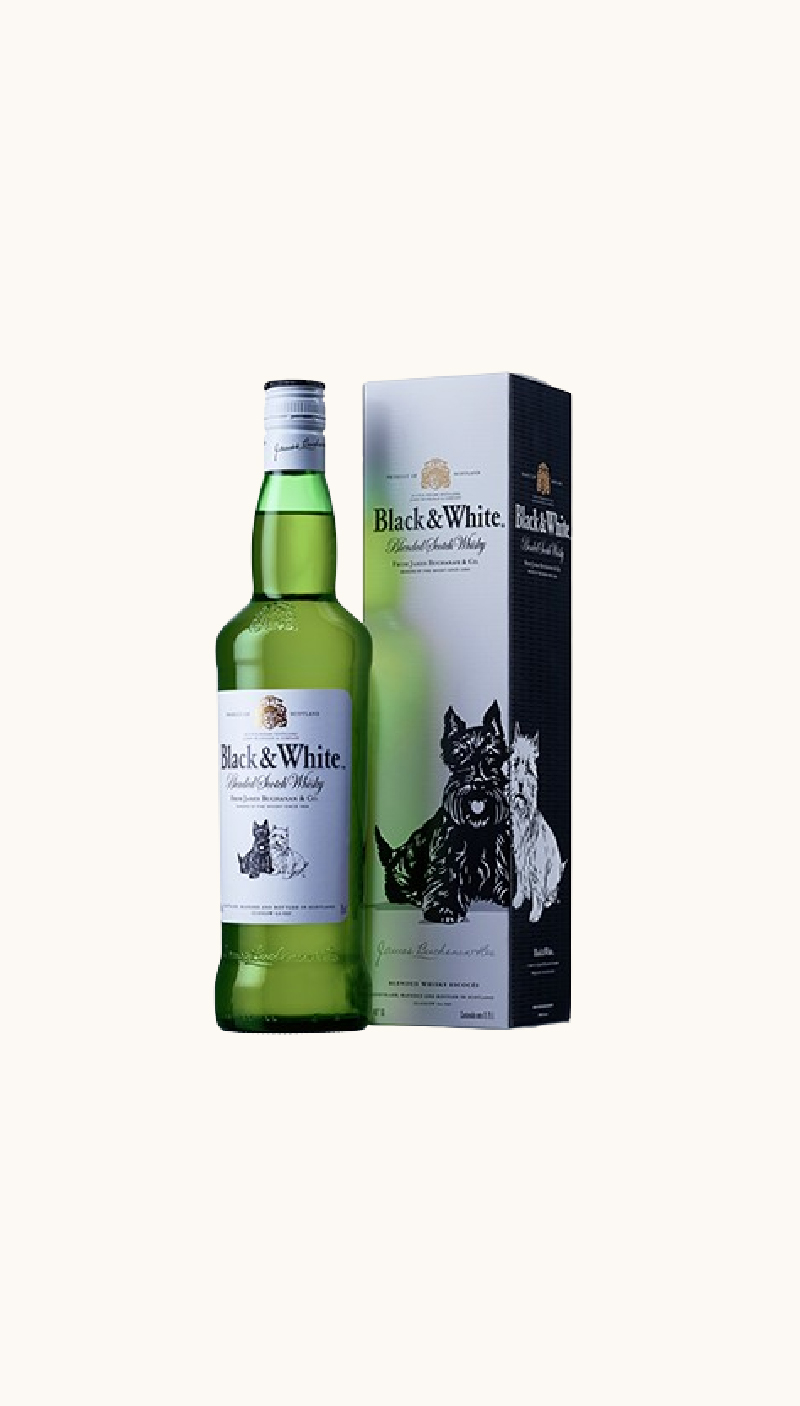 Black and White Blended Whisky - 70cl