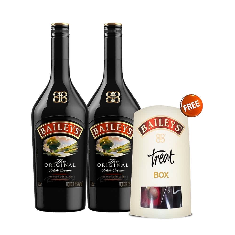 Buy 2 Baileys Original Bottles + Free Chocolate Box