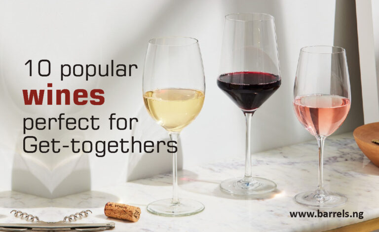 10 PERFECT POPULAR WINES FOR GET-TOGETHERS