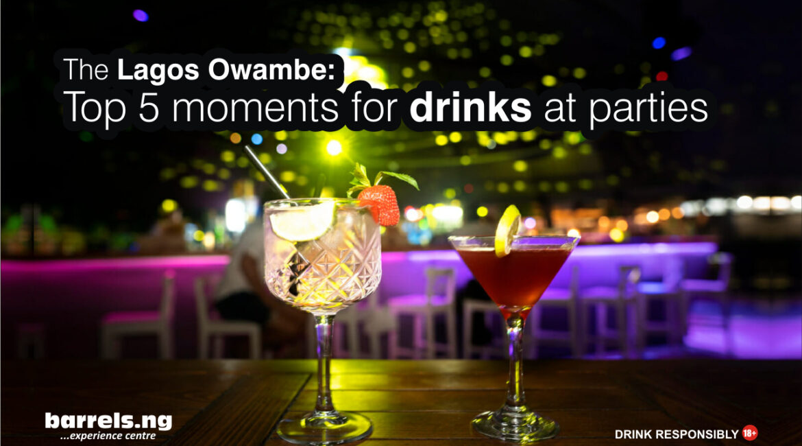 drinks at parties