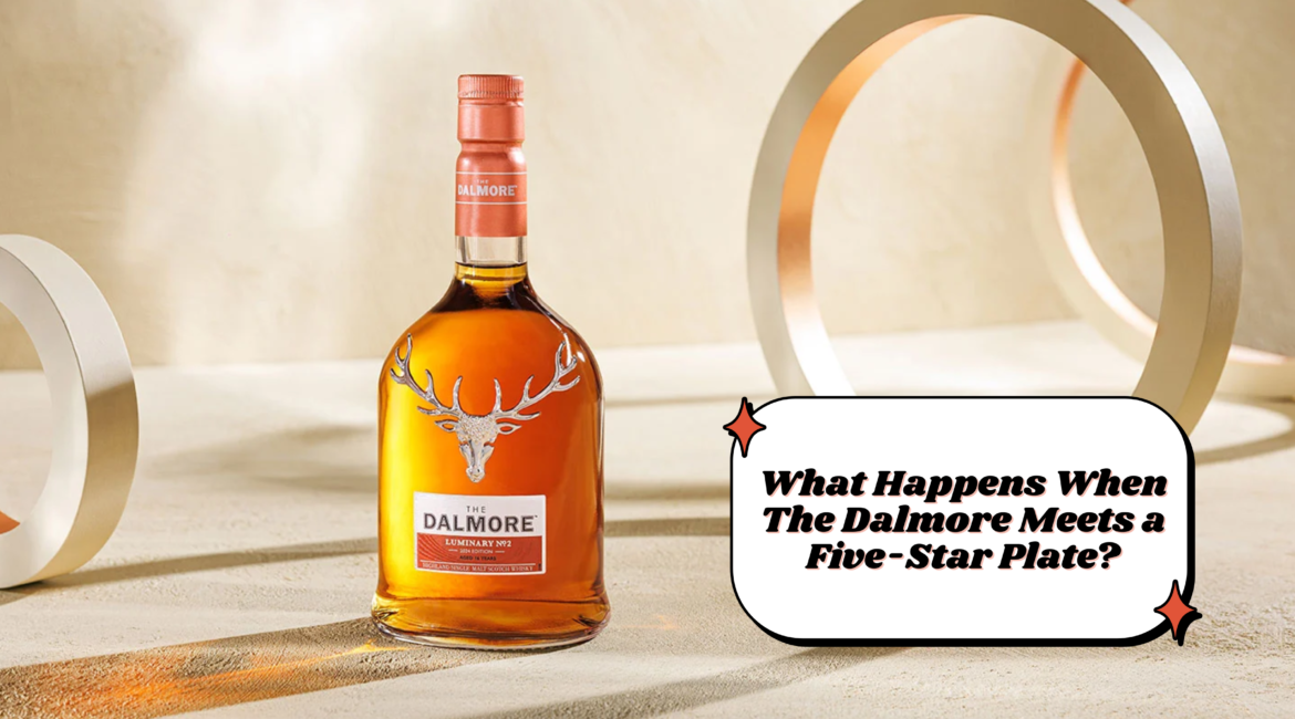 The Dalmore meets a five-star plate